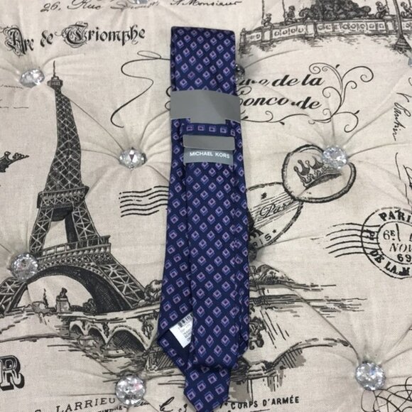 Michael Michael Kors Grid Neat Silk Tie - Picture 2 of 6